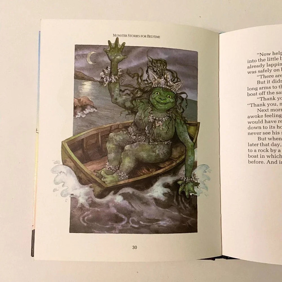 Vintage 1987 Monster Stories for Bedtime Jane Launchbury Award Publication - Picture 12 of 16